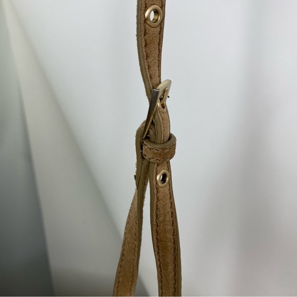 NWT Oroton Tecate Small Hobo Crossbody in Biscuit Color - Picture 7 of 8